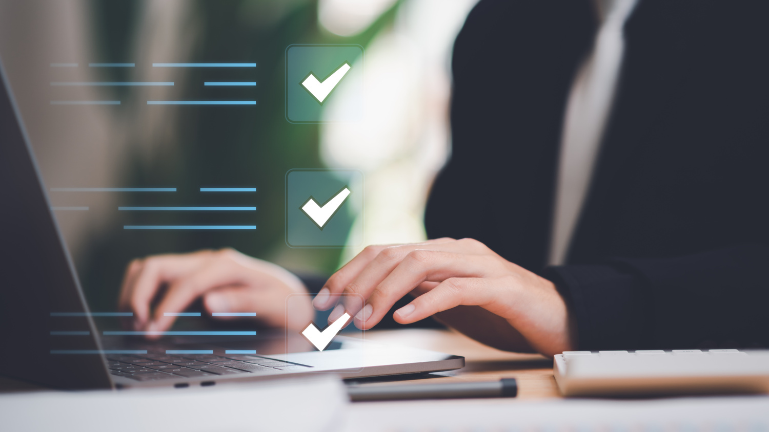 Financial Controller with a checklist